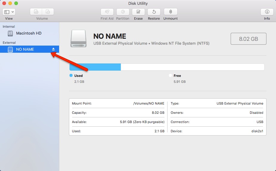 format a mac drive for windows